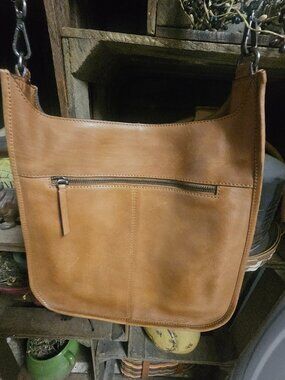 Leather crossbody